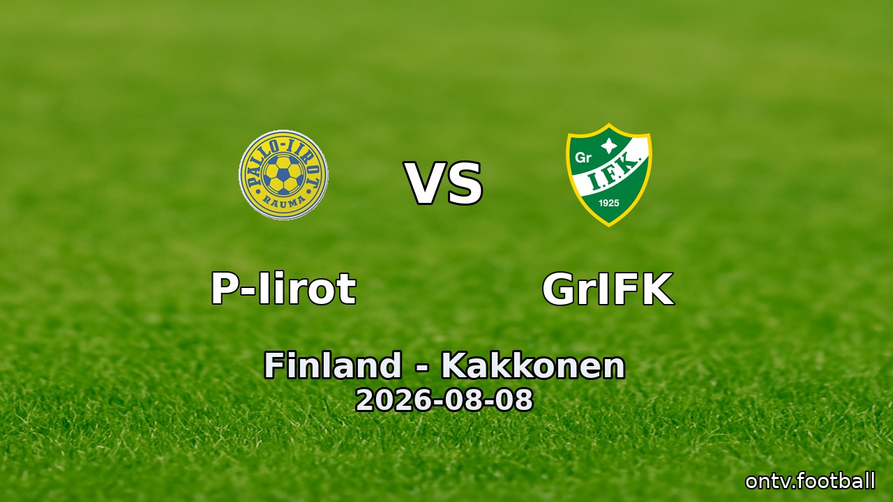 P-Iirot vs GrIFK