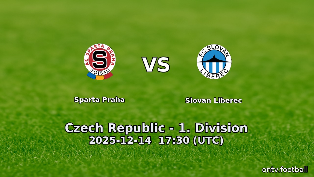 Sparta Praha vs Slovan Liberec