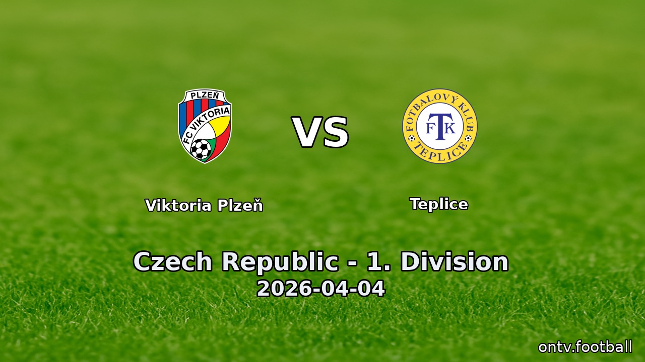 Viktoria Plzeň vs Teplice