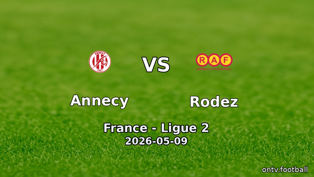 Annecy vs Rodez