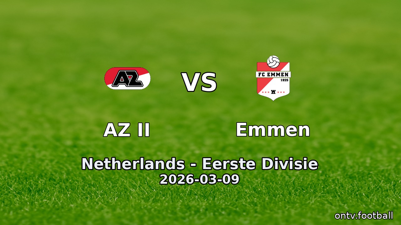 AZ II vs Emmen