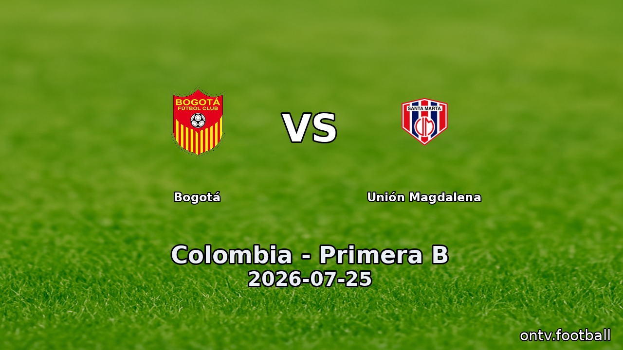 Bogotá vs Unión Magdalena