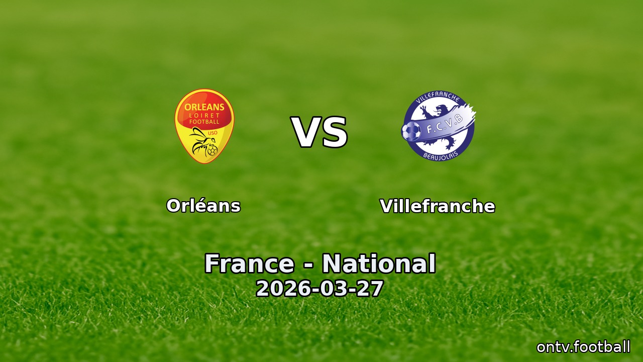 Orléans vs Villefranche