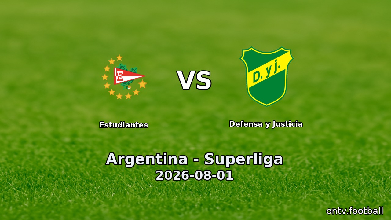 Estudiantes vs Defensa y Justicia