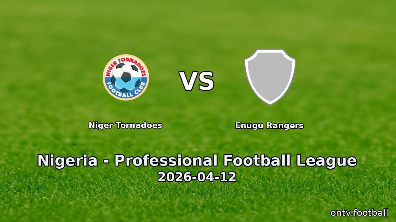 Niger Tornadoes vs Enugu Rangers