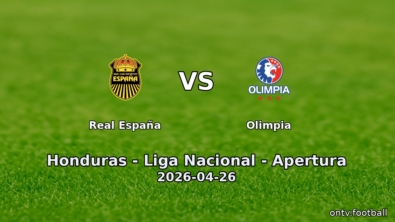Real España vs Olimpia
