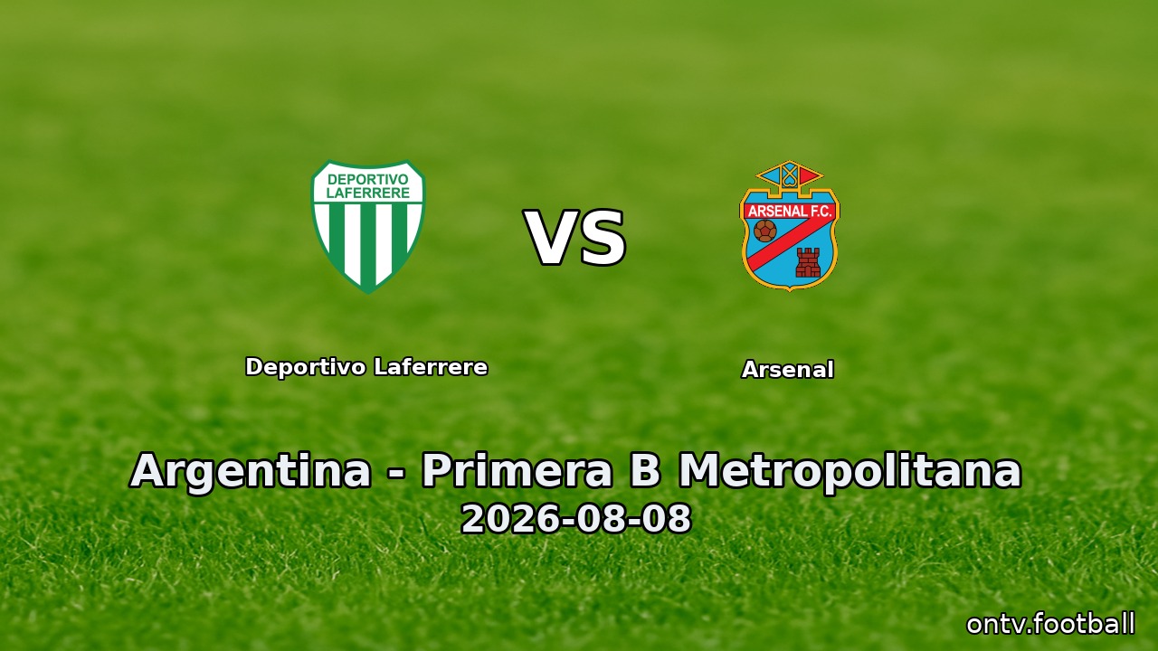 Deportivo Laferrere vs Arsenal