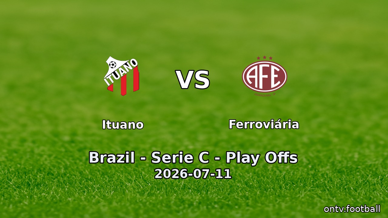 Ituano vs Ferroviária