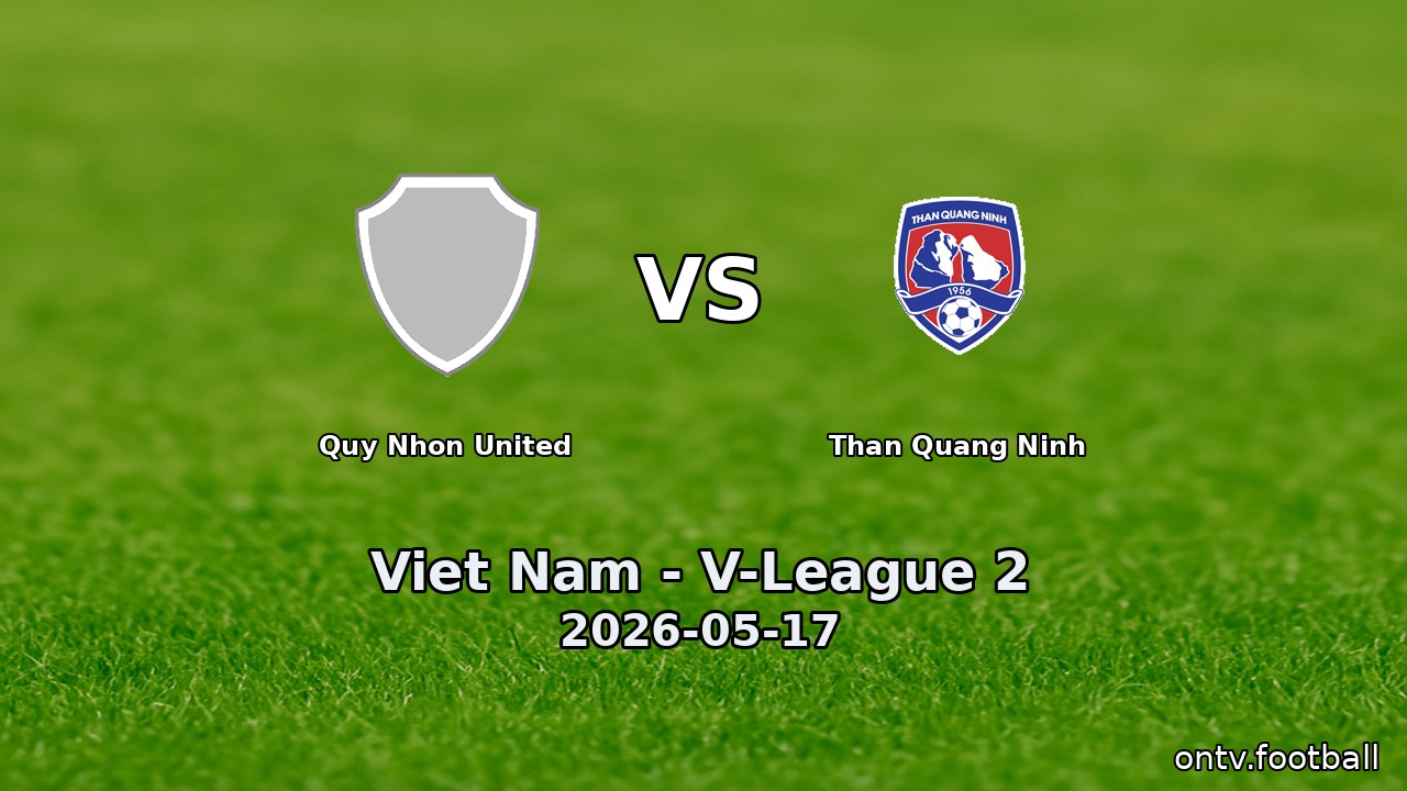 Quy Nhon United vs Than Quang Ninh