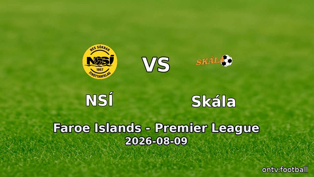 NSÍ vs Skála