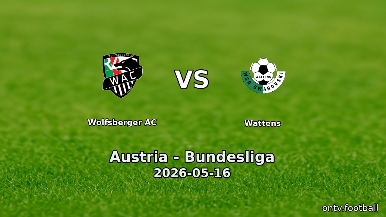 Wolfsberger AC vs Wattens
