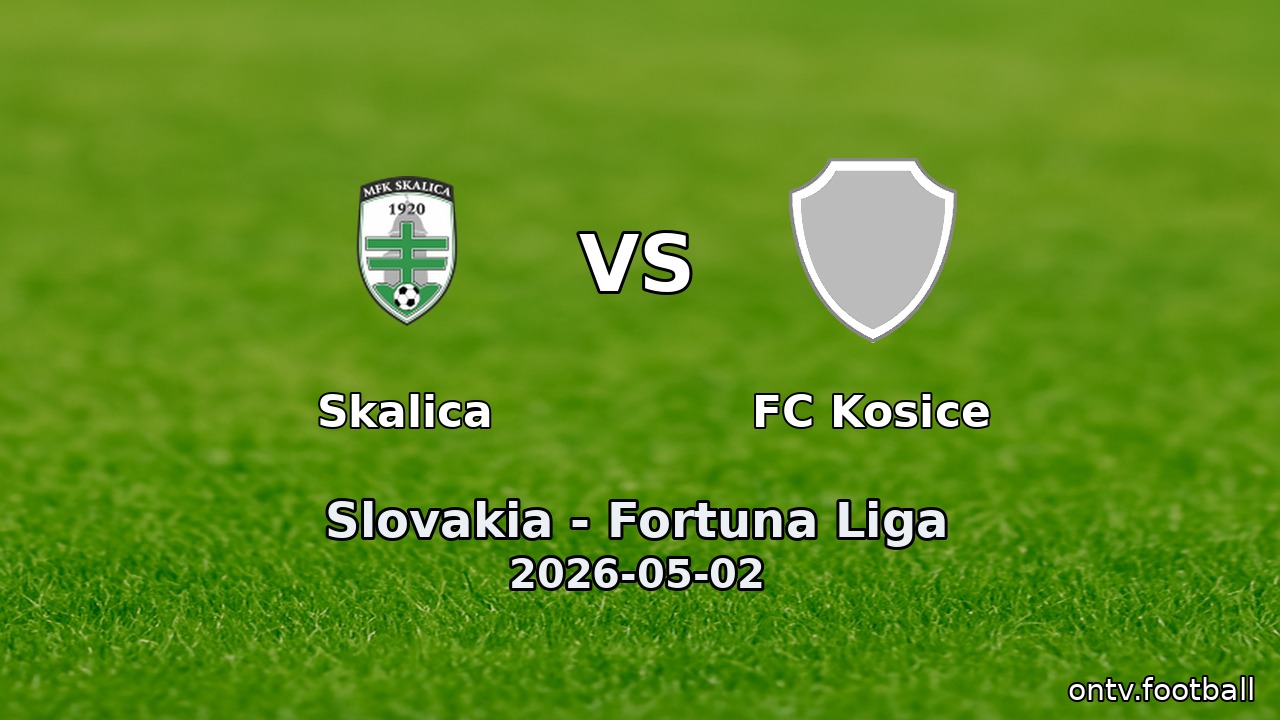 Skalica vs FC Kosice