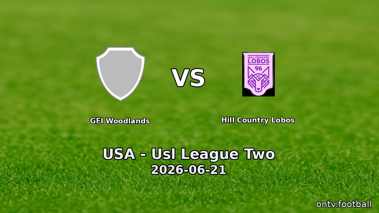 GFI Woodlands vs Hill Country Lobos