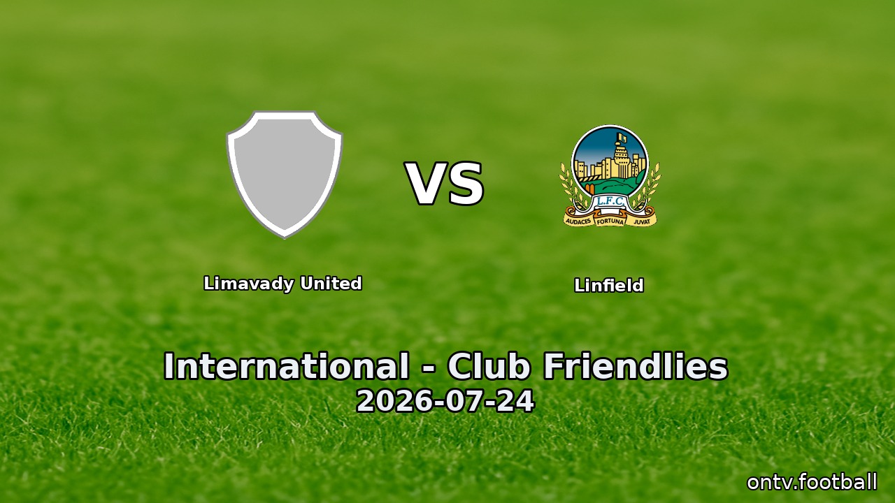 Limavady United vs Linfield