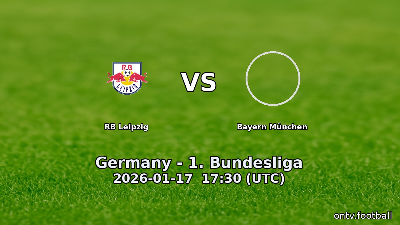 RB Leipzig vs Bayern München