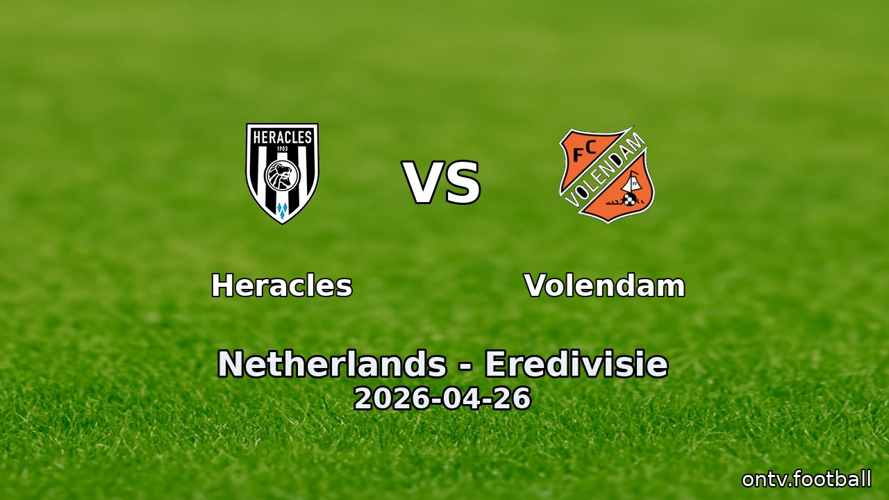 Heracles vs Volendam