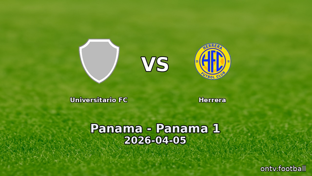 Universitario FC vs Herrera