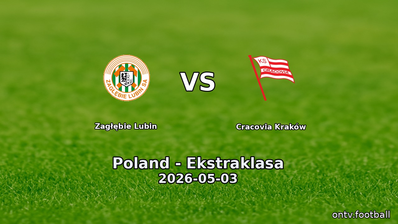 Zagłębie Lubin vs Cracovia Kraków