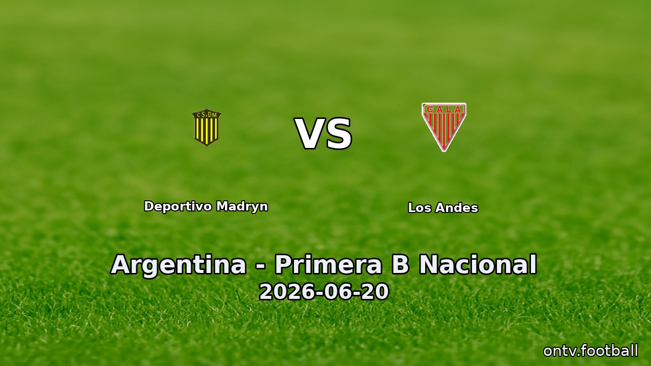 Deportivo Madryn vs Los Andes