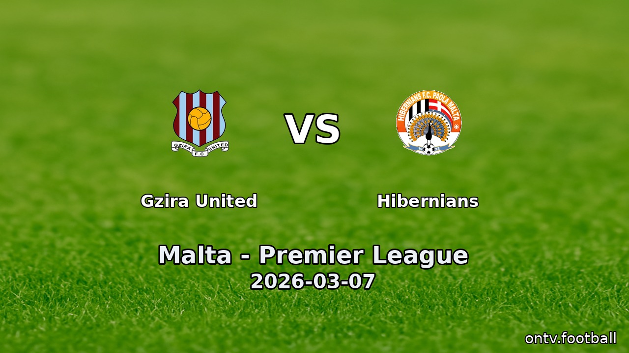 Gzira United vs Hibernians