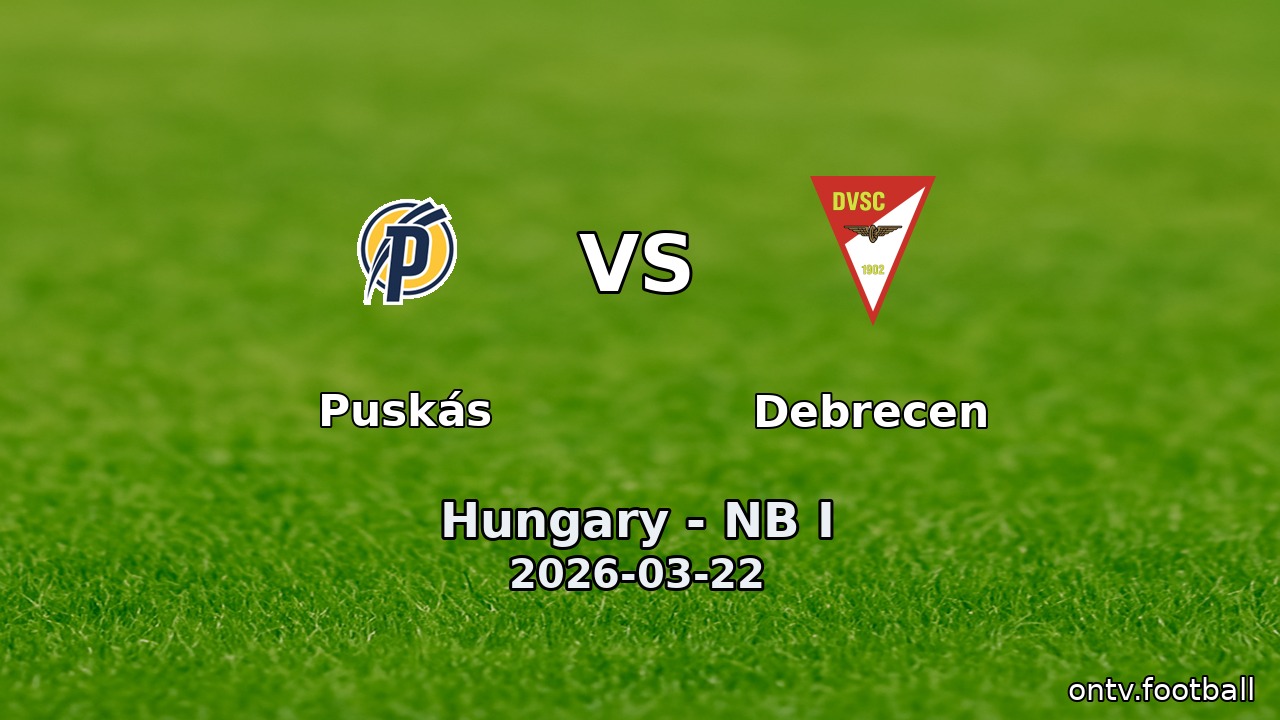 Puskás vs Debrecen