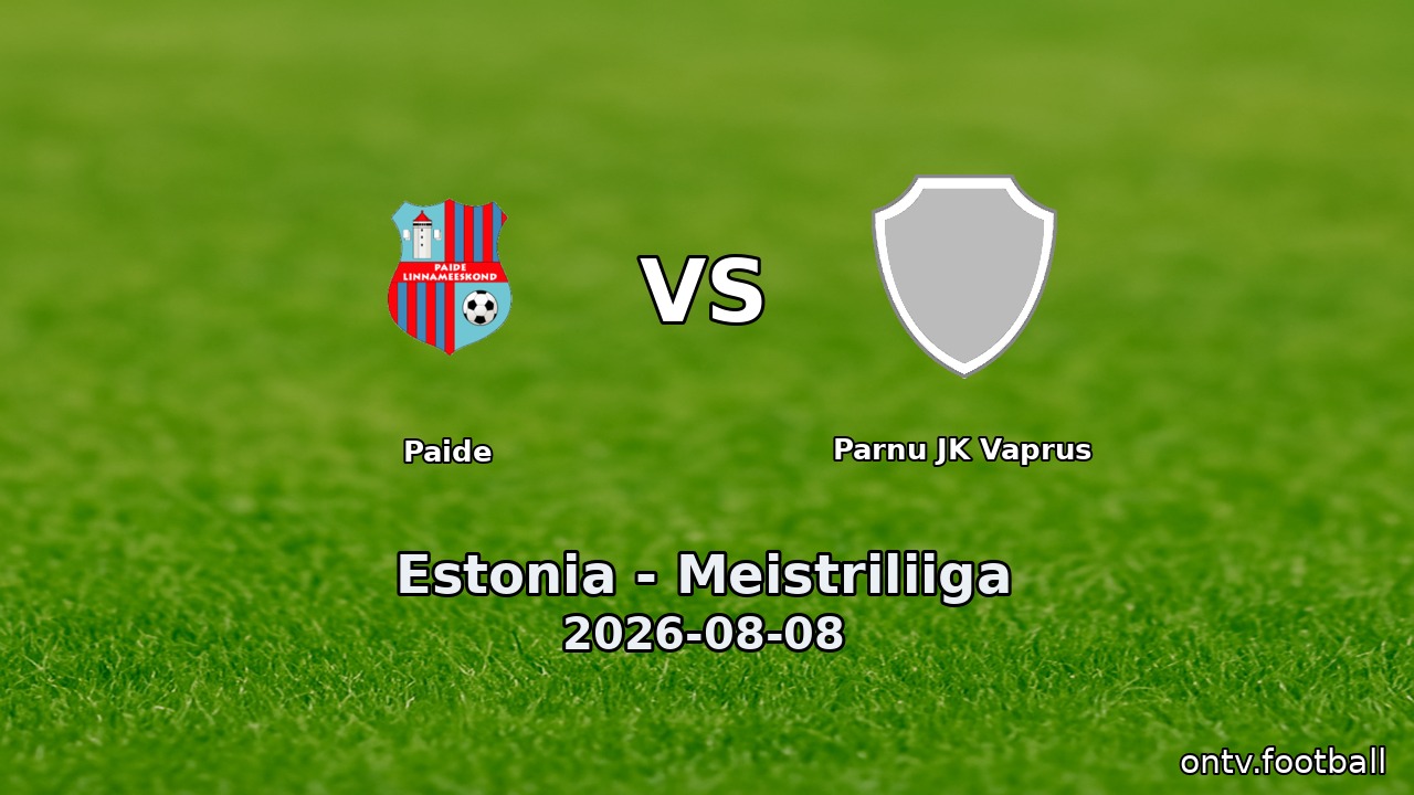 Paide vs Parnu JK Vaprus