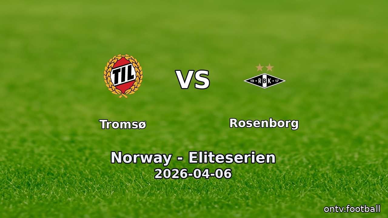 Tromsø vs Rosenborg