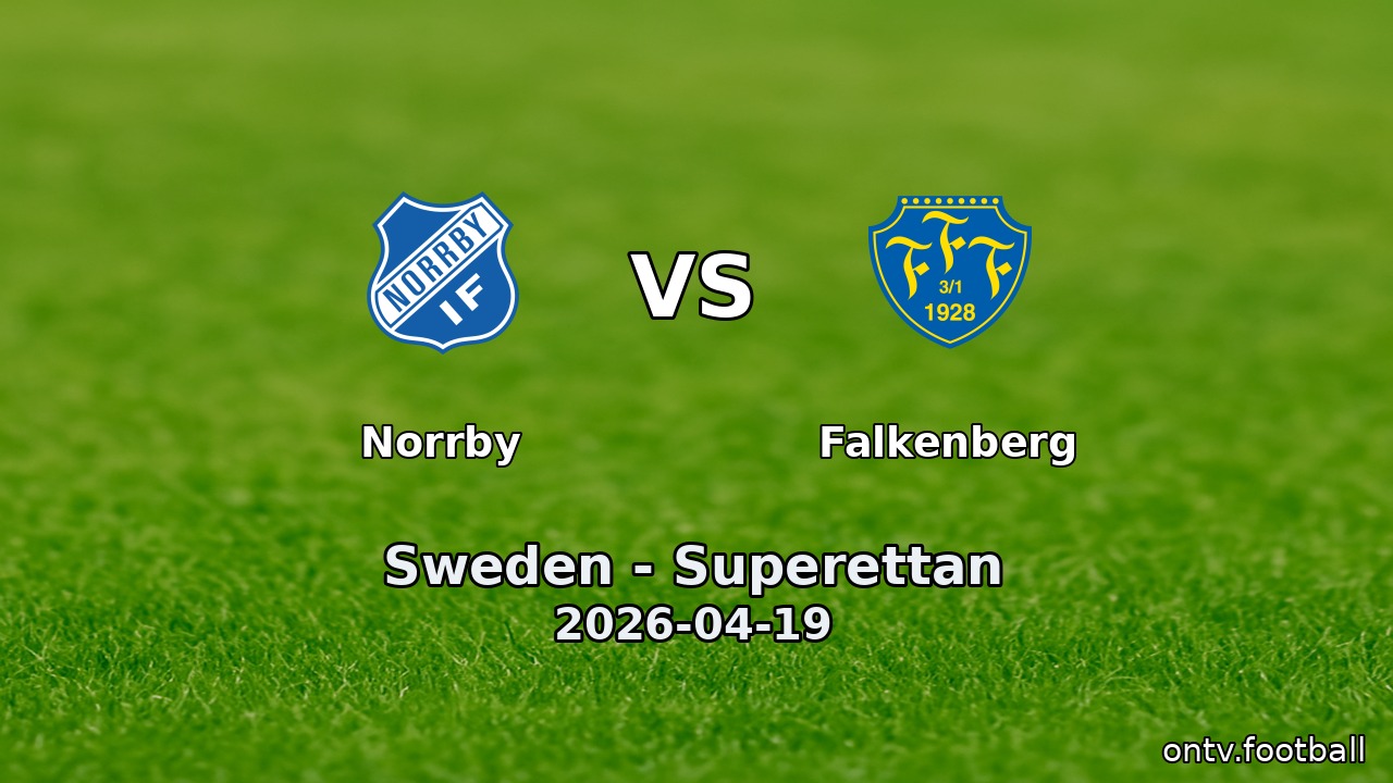 Norrby vs Falkenberg