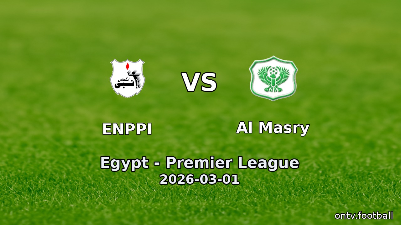 ENPPI vs Al Masry