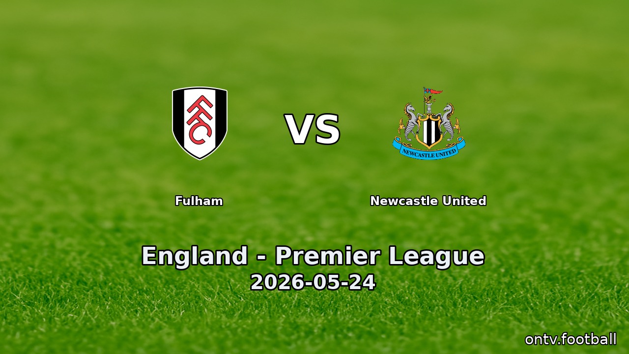 Fulham vs Newcastle United