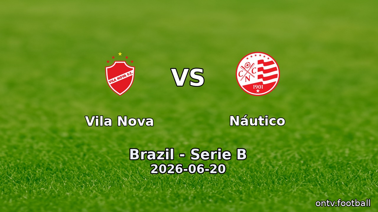 Vila Nova vs Náutico