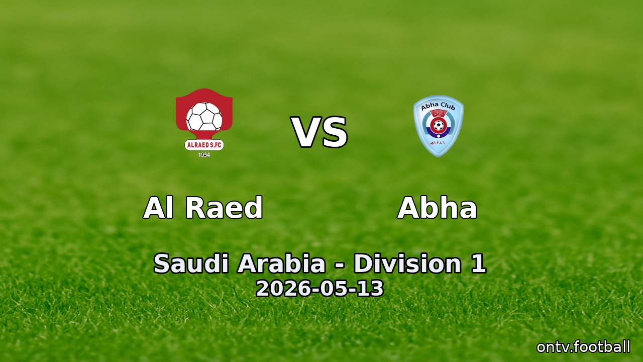 Al Raed vs Abha