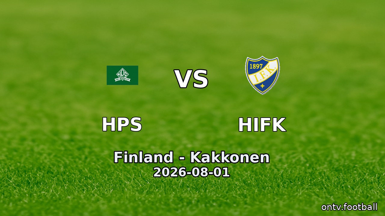 HPS vs HIFK