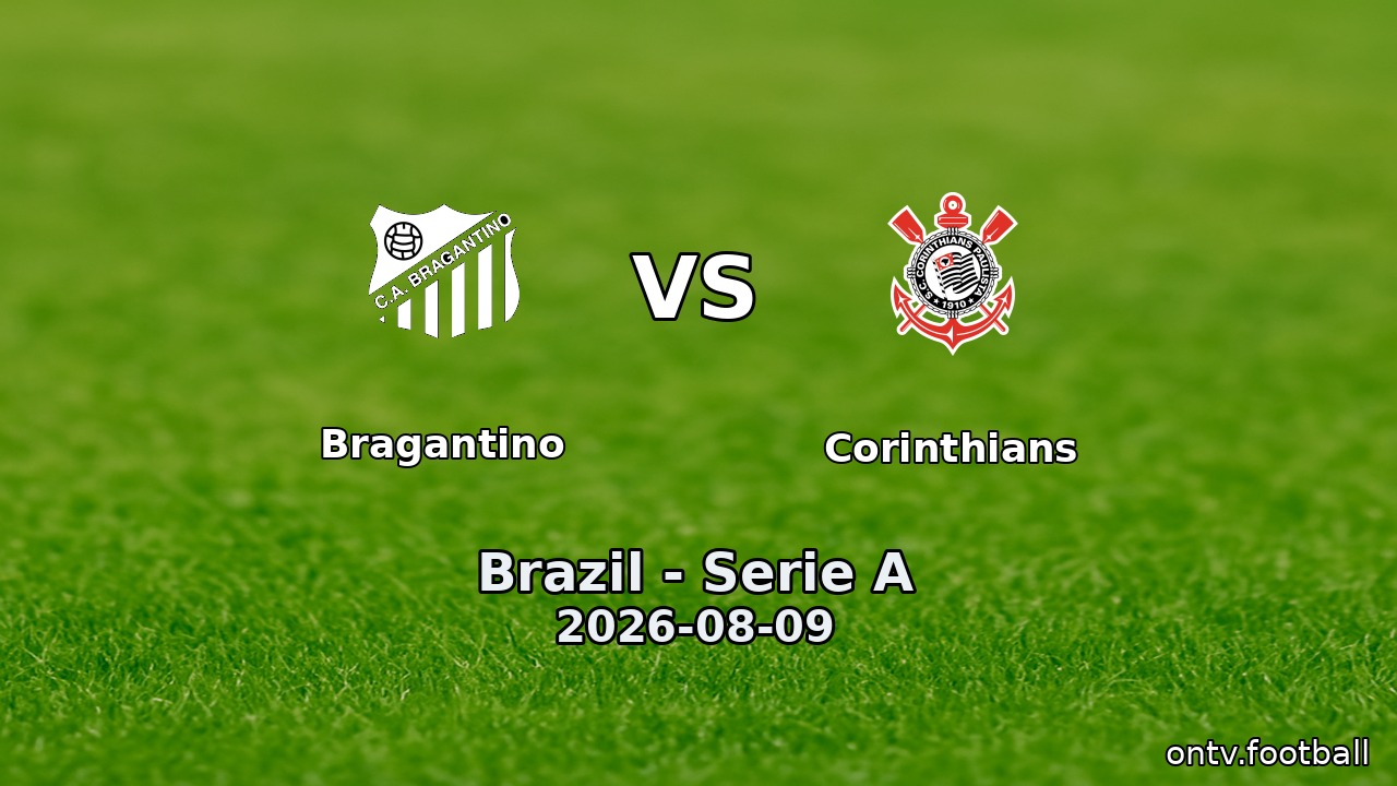 Bragantino vs Corinthians