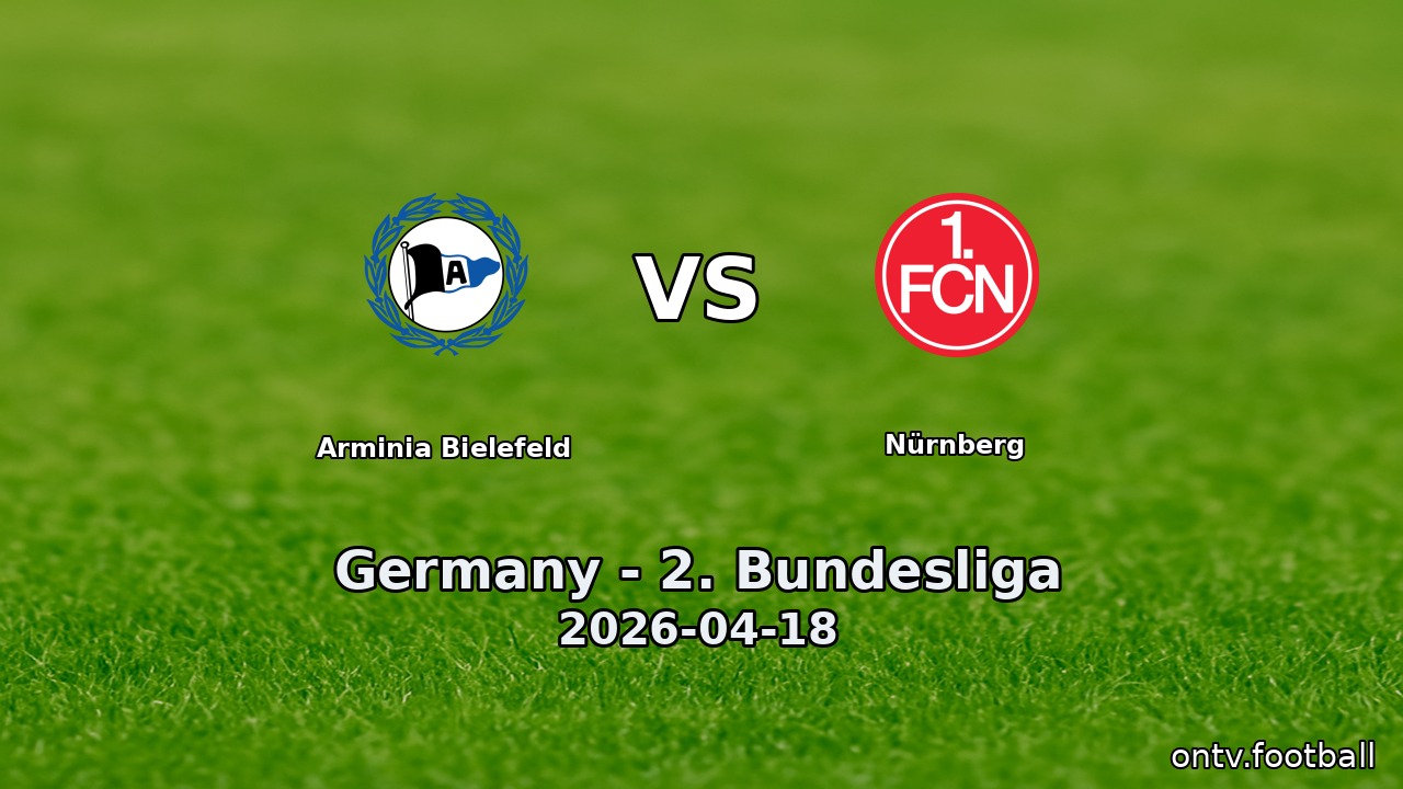 Arminia Bielefeld vs Nürnberg