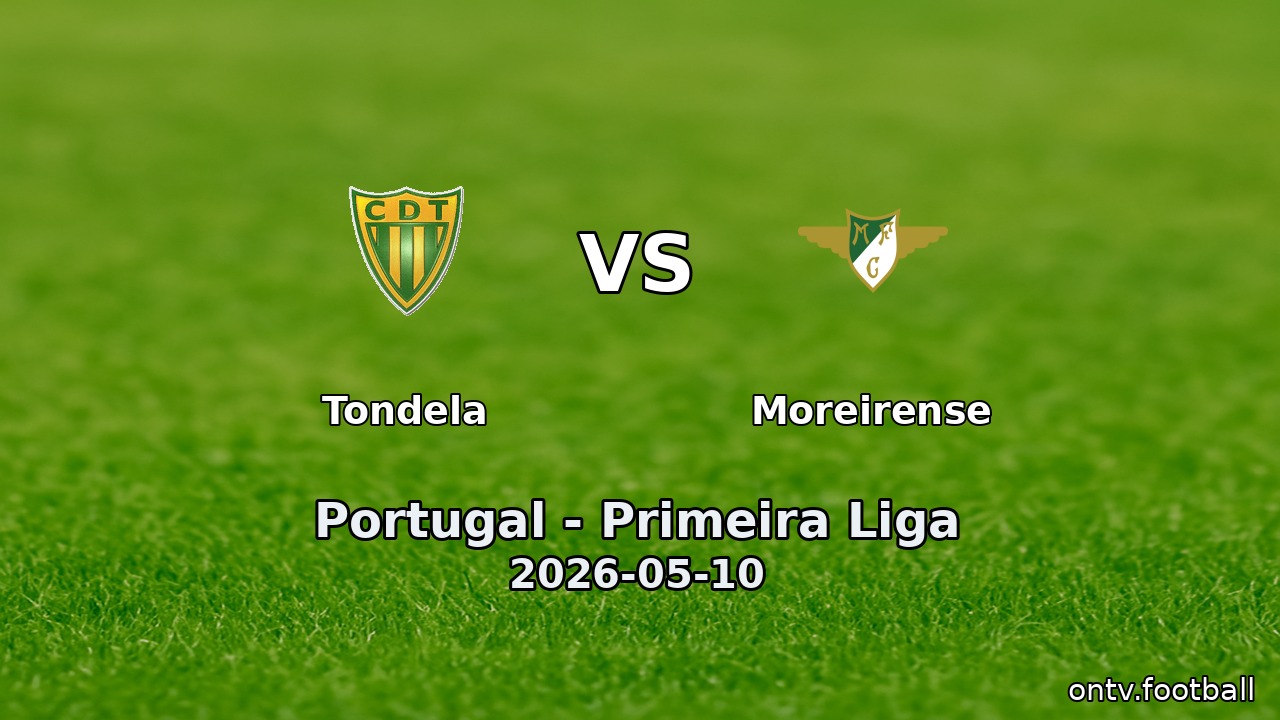 Tondela vs Moreirense