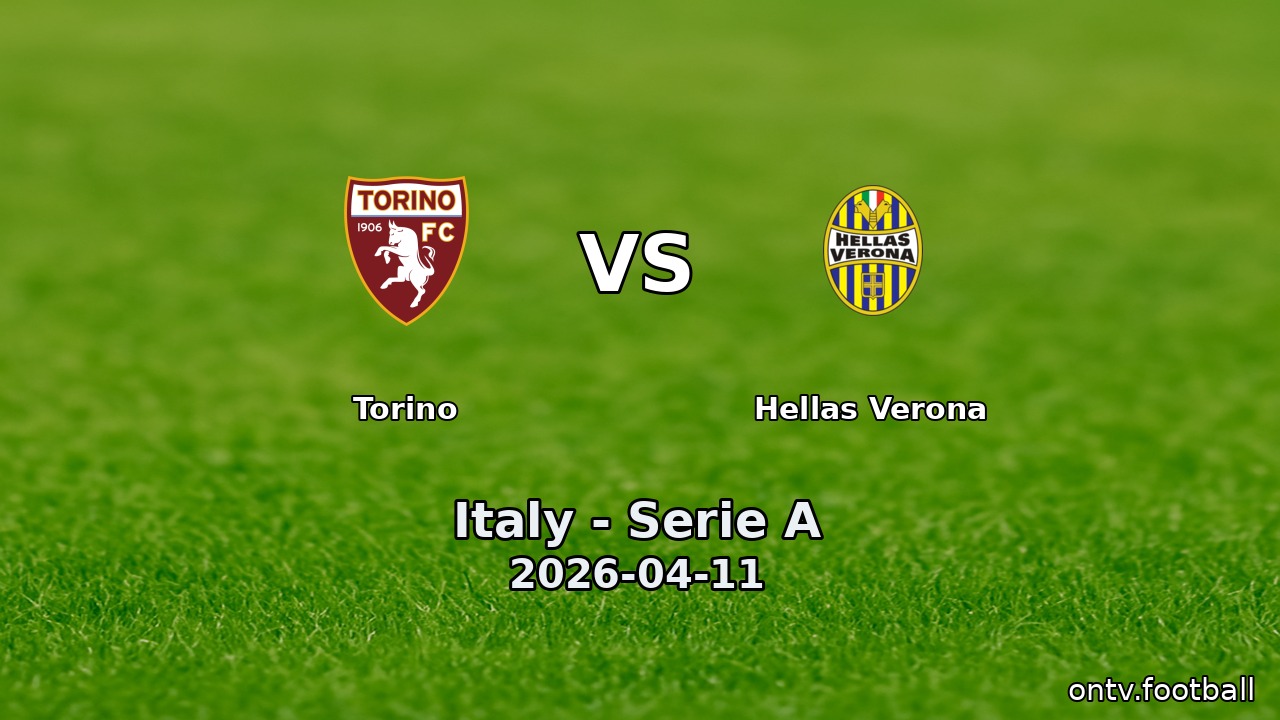 Torino vs Hellas Verona