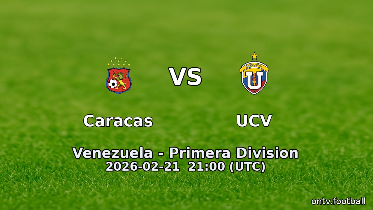 Caracas vs UCV