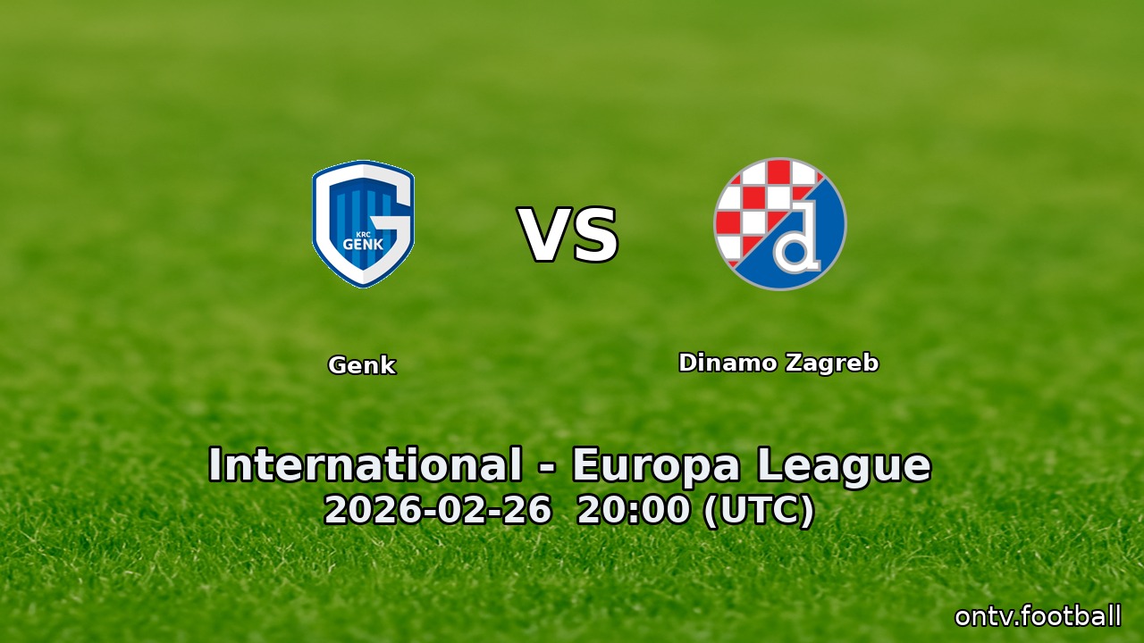 Genk vs Dinamo Zagreb