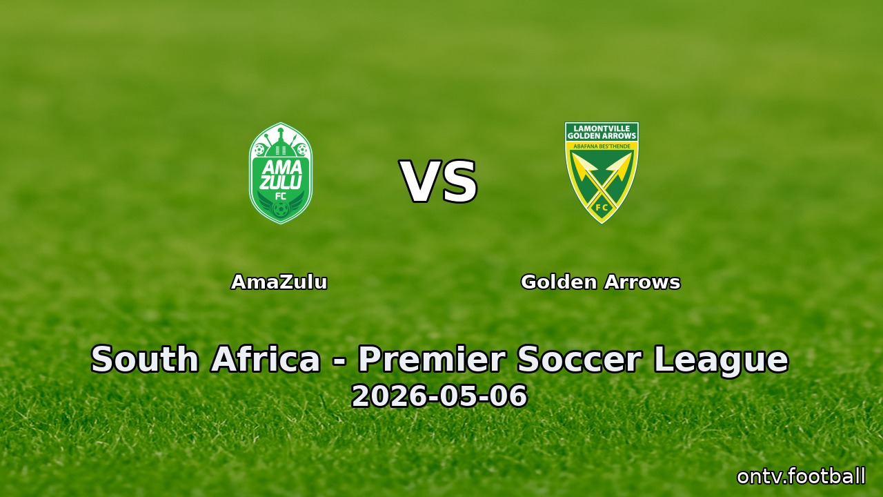 AmaZulu vs Golden Arrows