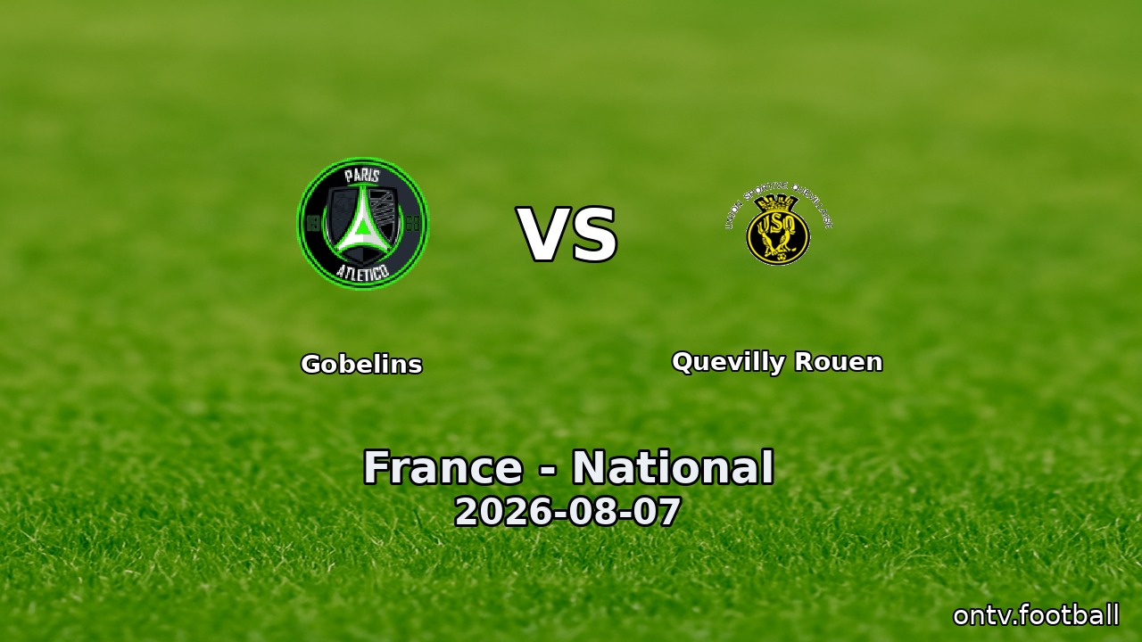 Gobelins vs Quevilly Rouen