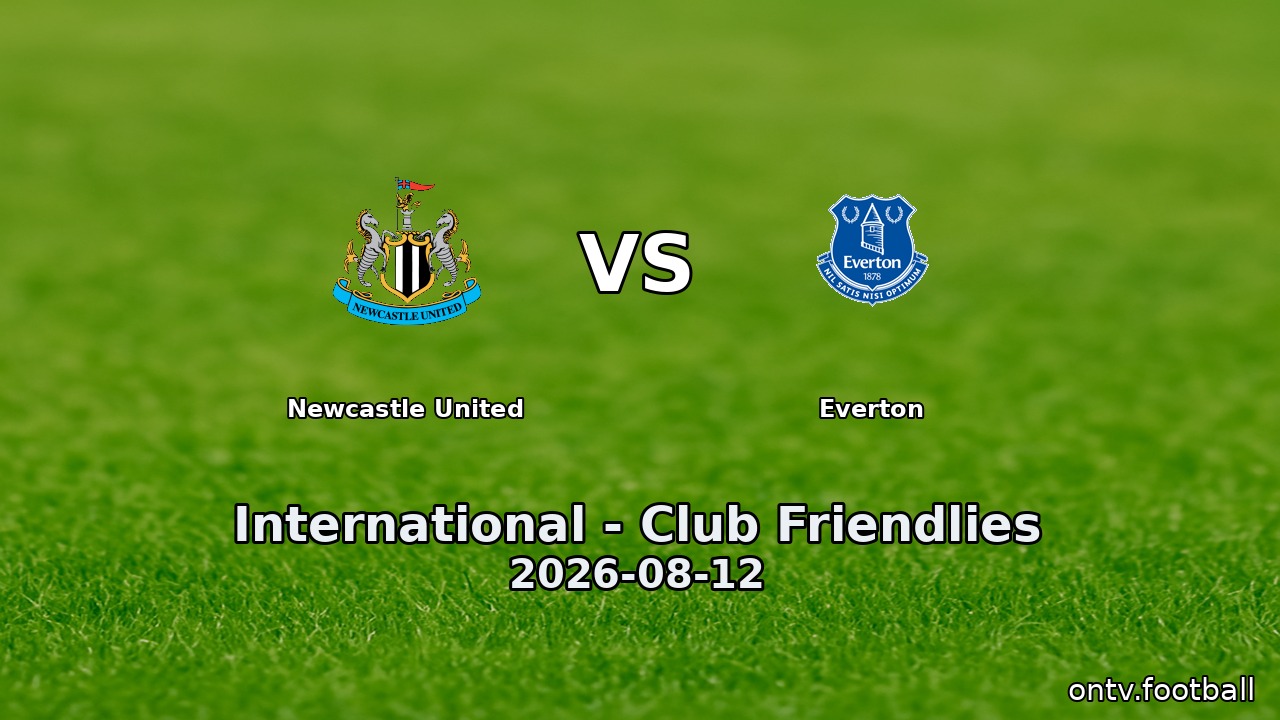 Newcastle United vs Everton