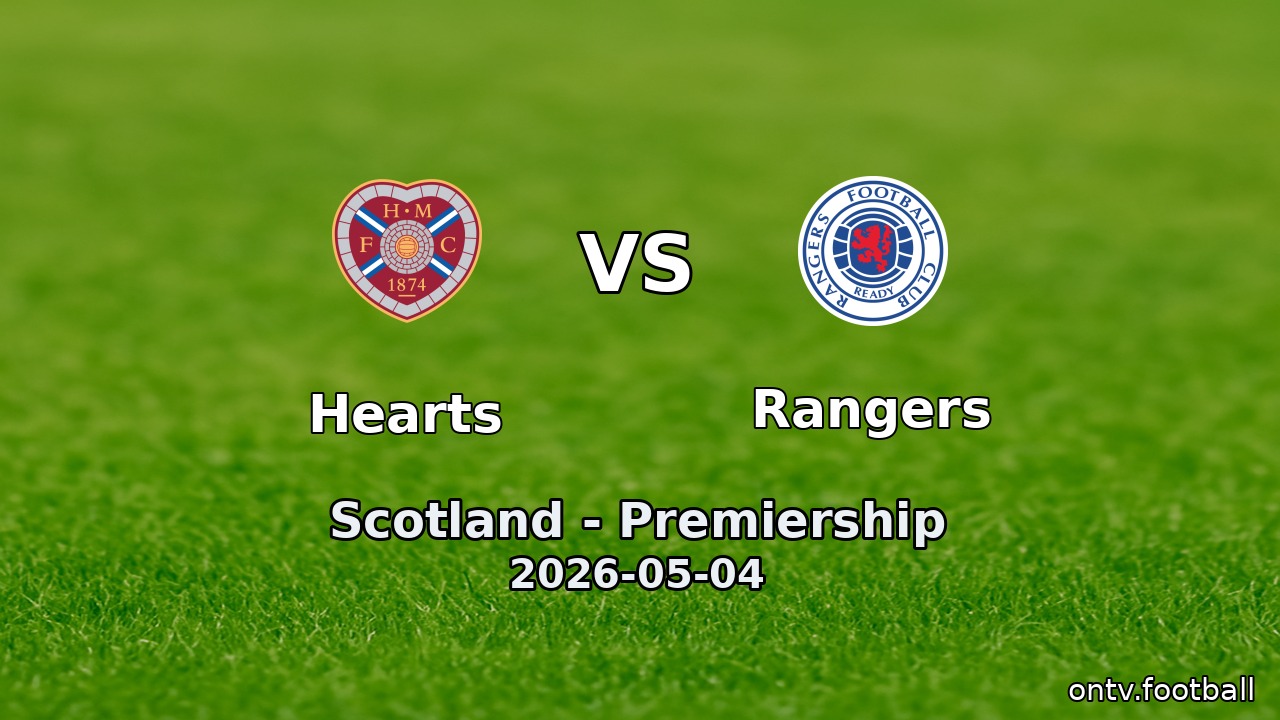 Hearts vs Rangers