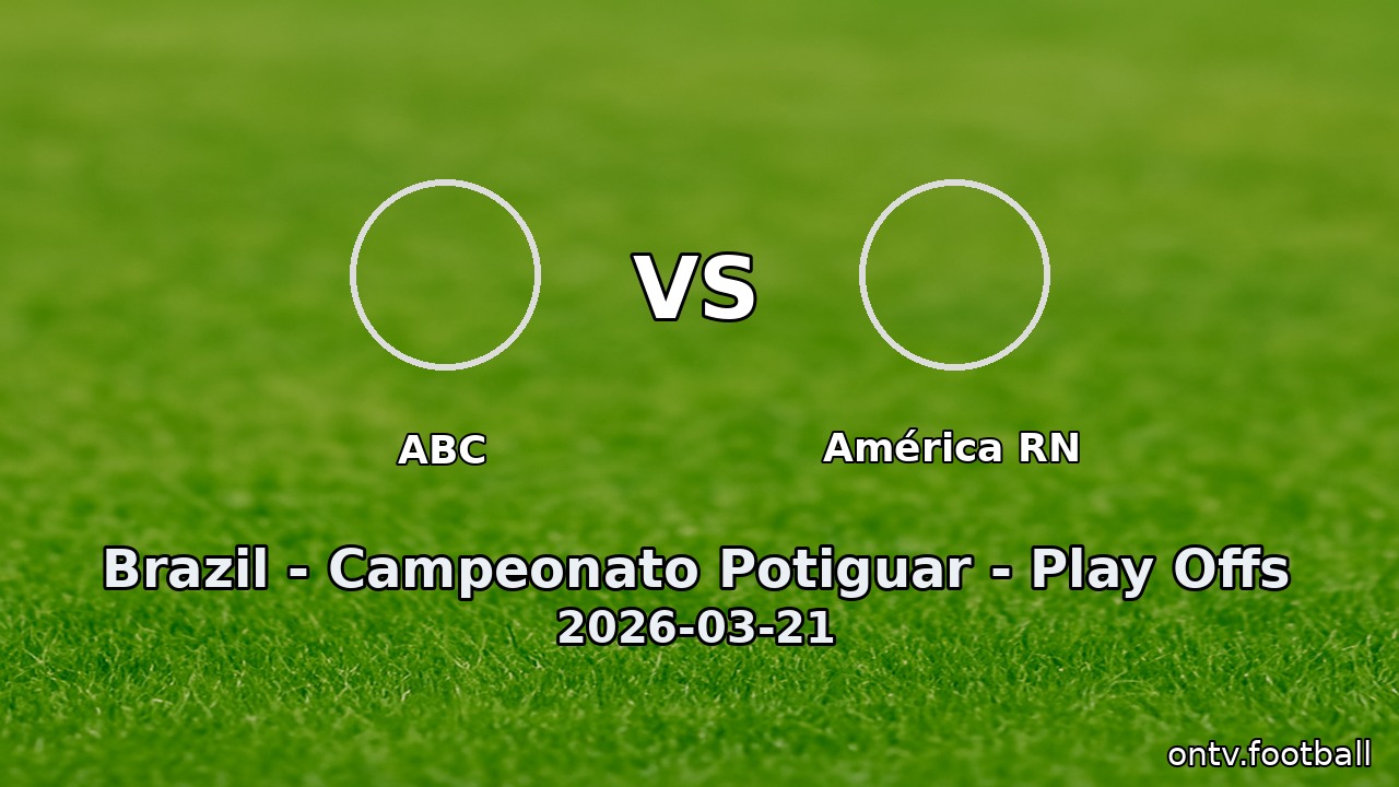 ABC vs América RN