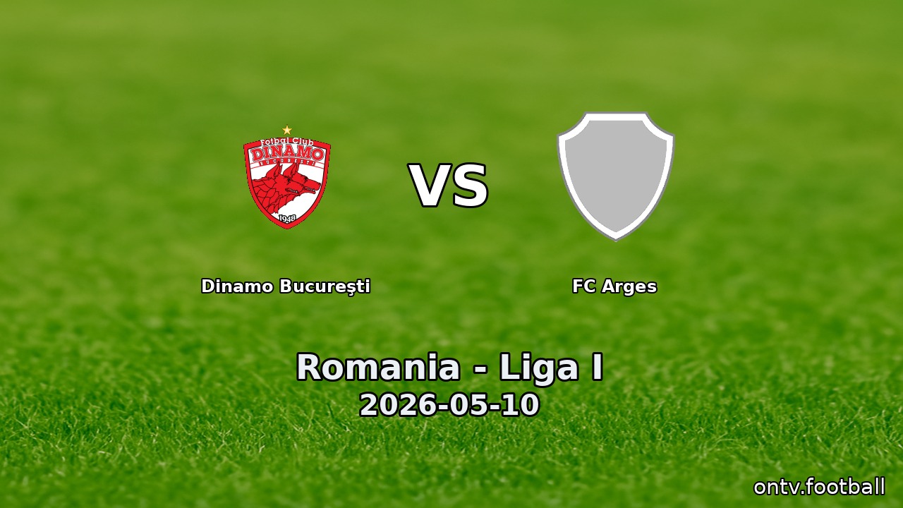 Dinamo Bucureşti vs FC Arges