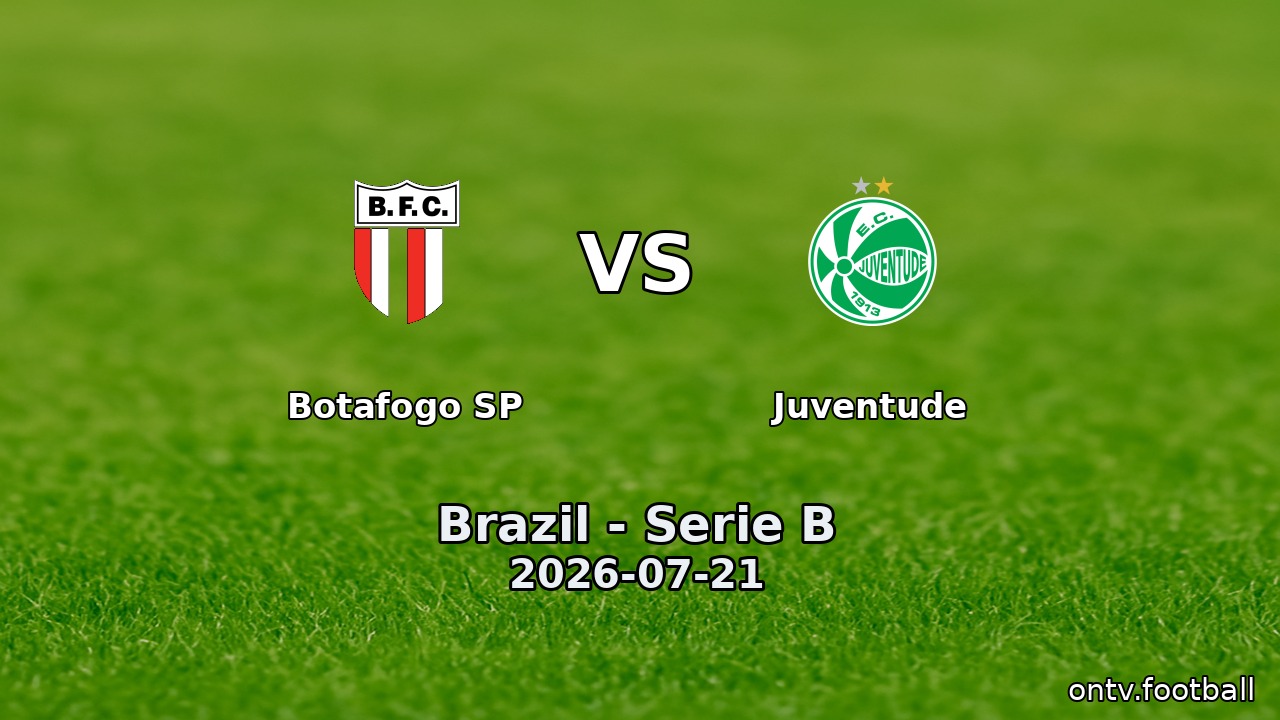 Botafogo SP vs Juventude