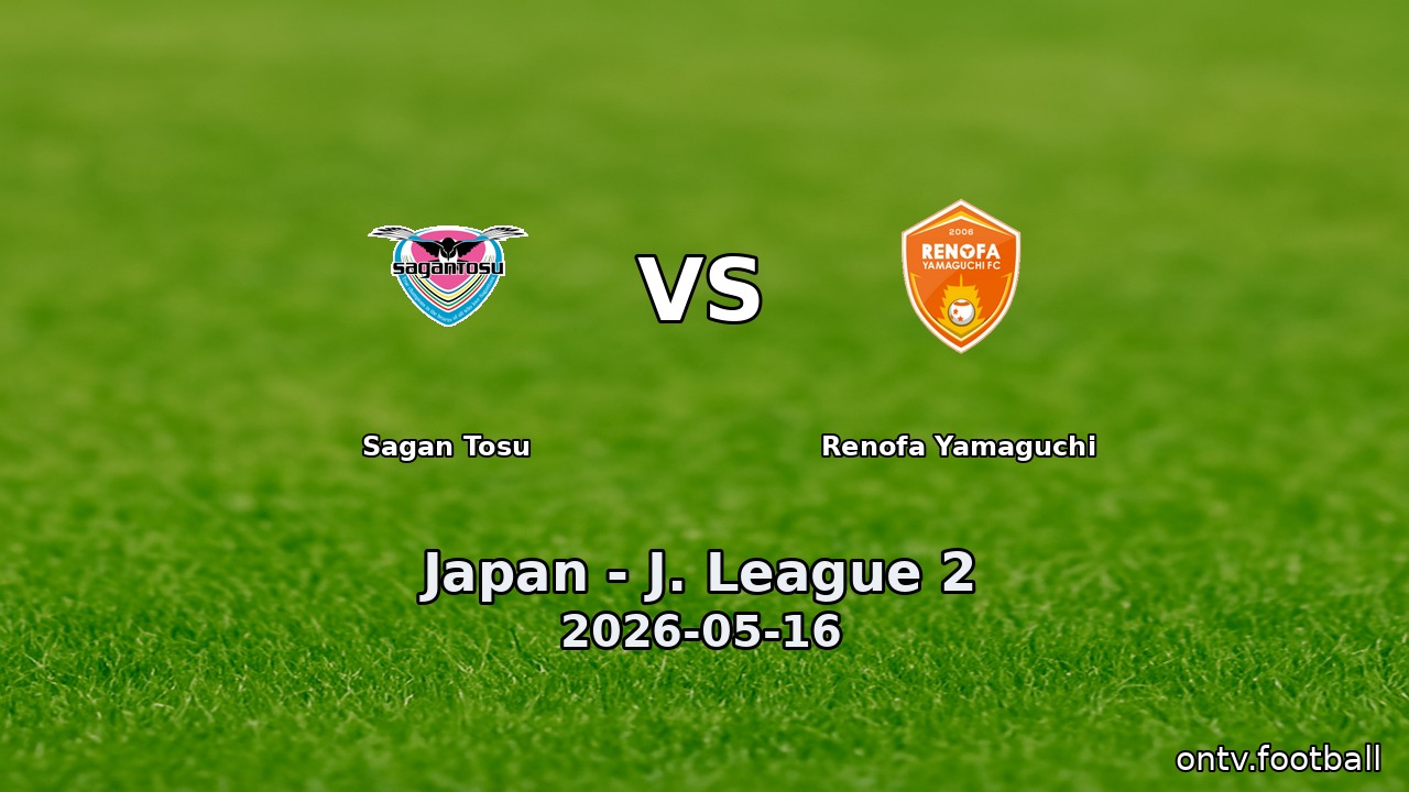 Sagan Tosu vs Renofa Yamaguchi