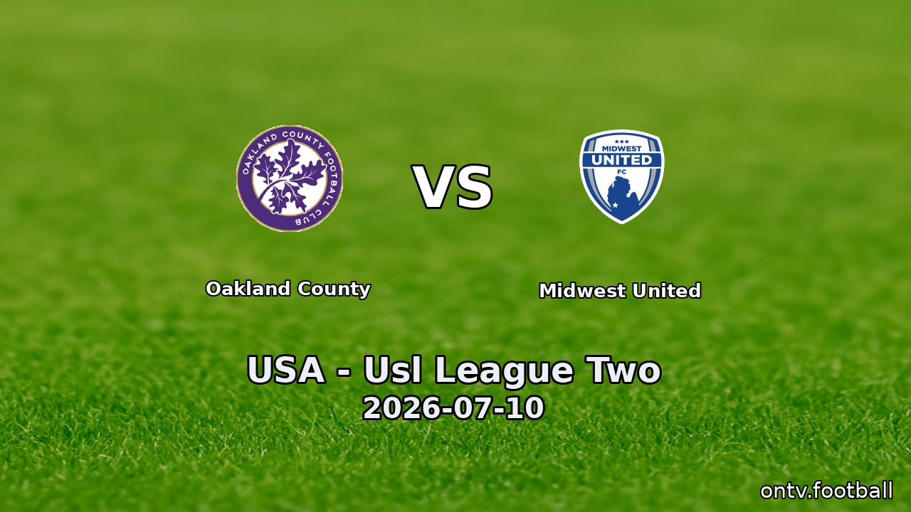 Oakland County vs Midwest United