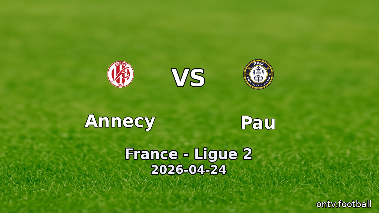 Annecy vs Pau