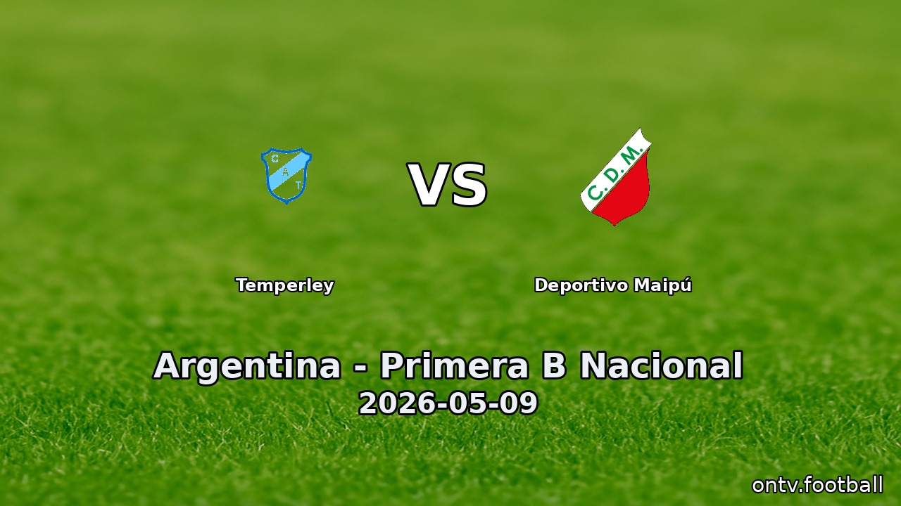 Temperley vs Deportivo Maipú